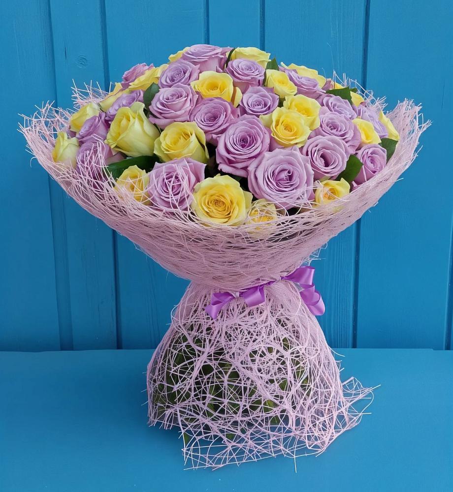 Букет 101 Волшебный Миг в Средний Икорец