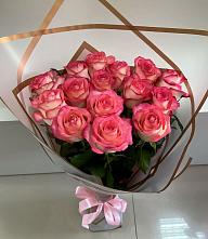 Букет Розовые розы Сеньорита #REPLACE_PRED# Средний Икорец