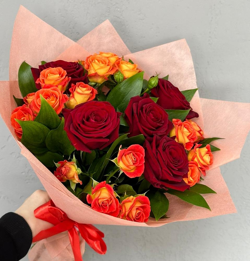 Букет Любовь и восторг в Средний Икорец