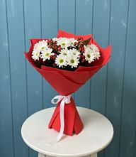 Букет цветов из:  Хризантемы в Средний Икорец