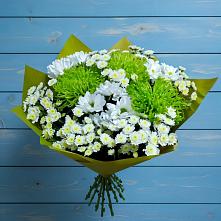 Букет цветов из:  Хризантемы в Средний Икорец