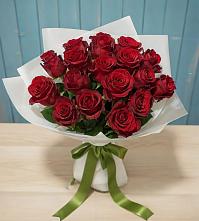 Букет Красные розы в Средний Икорец