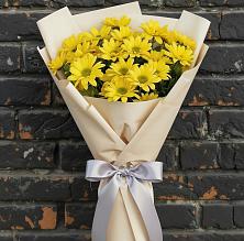 Букет цветов из:  Хризантемы в Средний Икорец