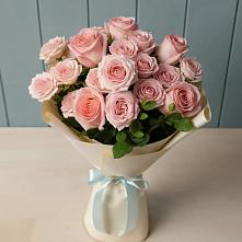 Букет Розовый шарм в Средний Икорец