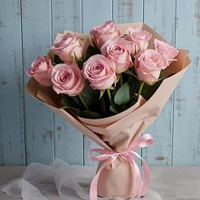 Букет цветов из:  Розы в Средний Икорец