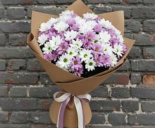 Букет цветов из:  Хризантемы в Средний Икорец