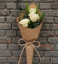 Букет цветов из:  Розы в Средний Икорец