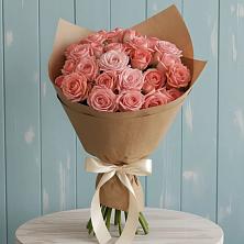 Букет цветов из:  Розы в Средний Икорец