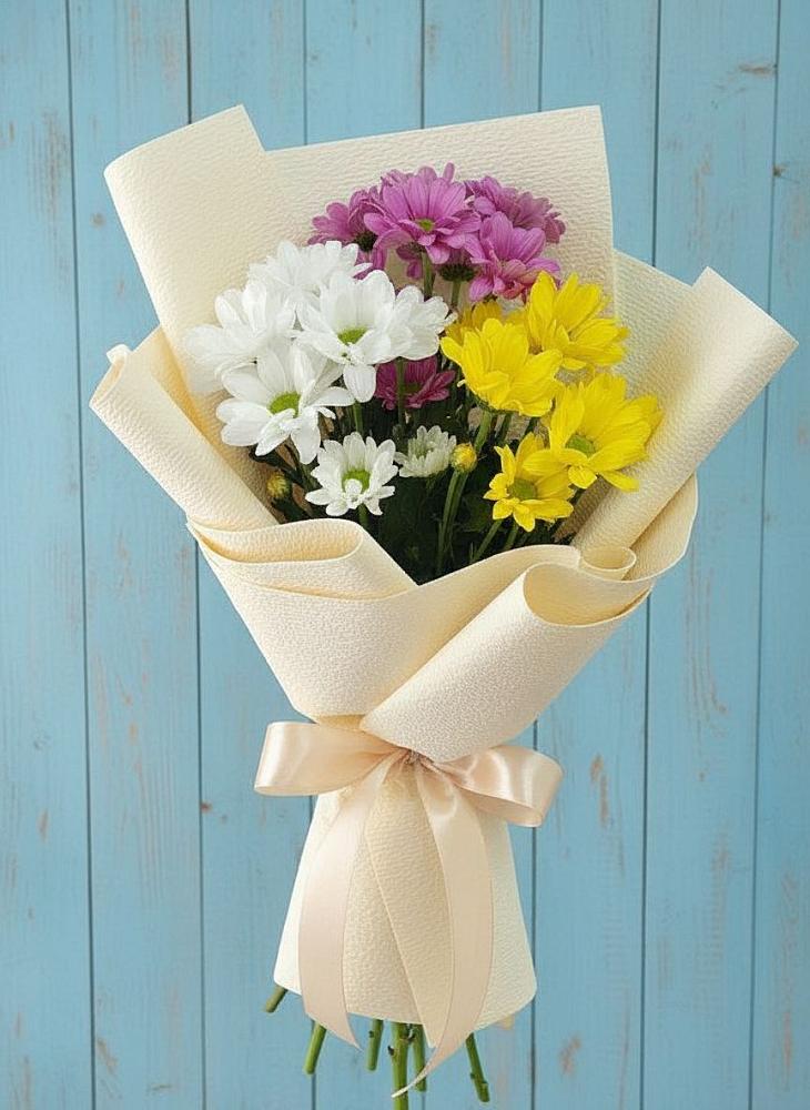 Букет цветов из: Хризантемы в Средний Икорец