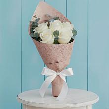 Букет цветов из:  Розы в Средний Икорец