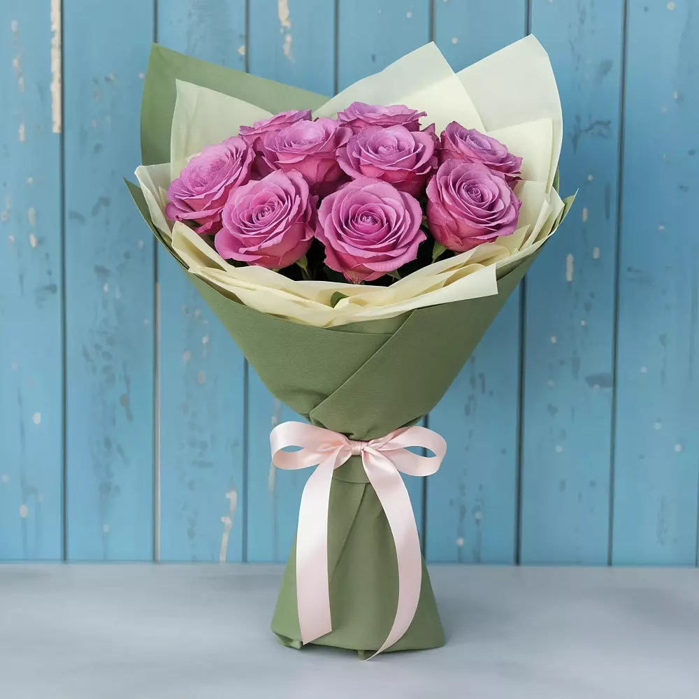 Букет Розы Фёрст Леди в Средний Икорец