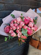 Букет цветов из:  Розы в Средний Икорец
