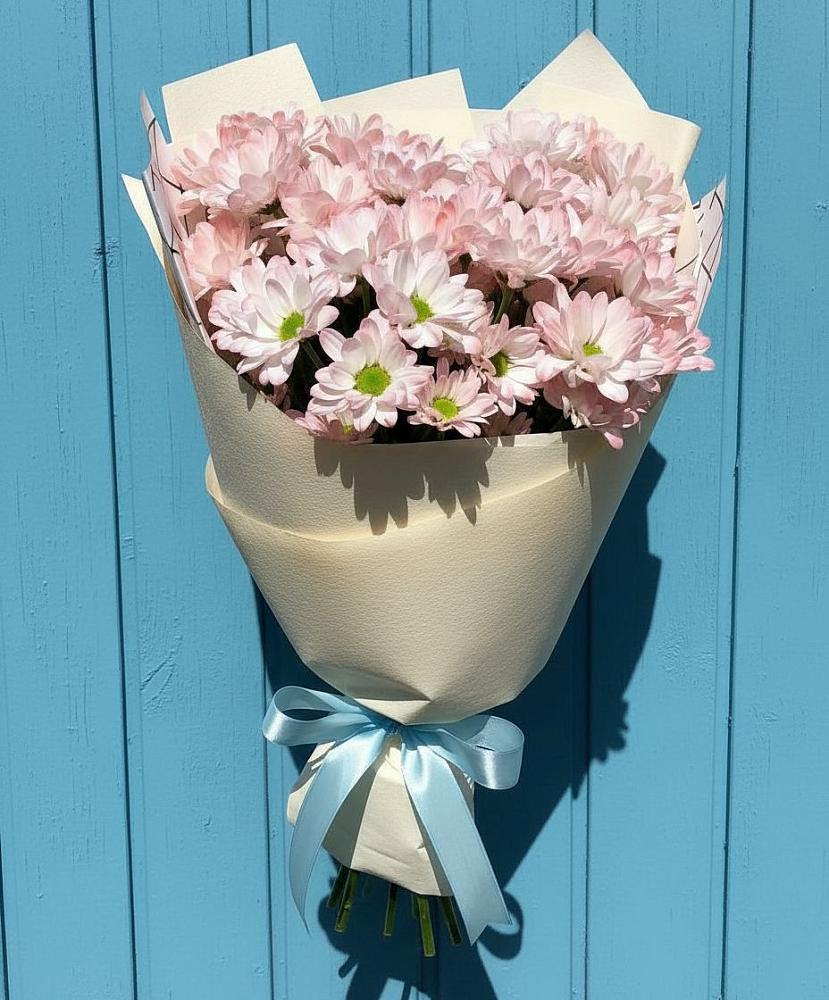 Букет цветов из: Хризантемы в Средний Икорец