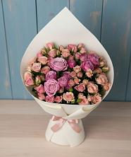 Букет цветов из:  Розы в Средний Икорец
