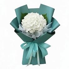 Букет цветов из:  Гортензия в Средний Икорец