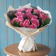 Букет цветов из:  Розы в Средний Икорец